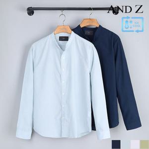 [앤드지] 밴드카라 차이나 캐주얼 셔츠 (BZB2WC1103)