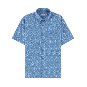 [본사직영/피에르가르뎅] 플라워 본염 프린트 썸머셔츠 PJDS2725