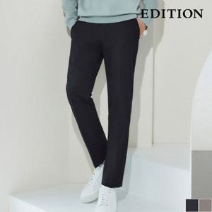 [에디션] 테이퍼드 크롭핏 사이드 밴딩 슬랙스 (NEB5PP1194)