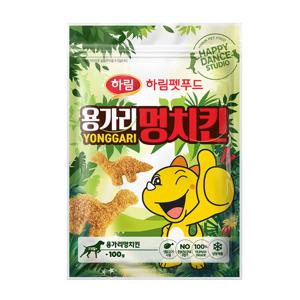 [하림펫푸드] 더리얼 용가리 멍치킨 100g
