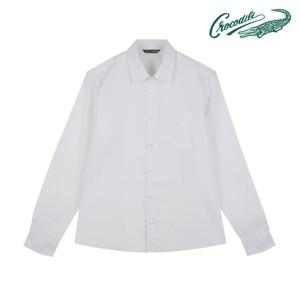 [크로커다일] 잔조직 솔리드 드레스 셔츠 CDAA9YS3401