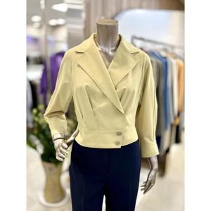 미니멈 세이브존01 세미 크롭 버튼 랩 자켓 MWCAWJ7070