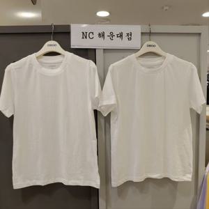 [오후]완전 좋은 면100~~이너용 반팔티2장~데일리 싱글티 OHRA24A01