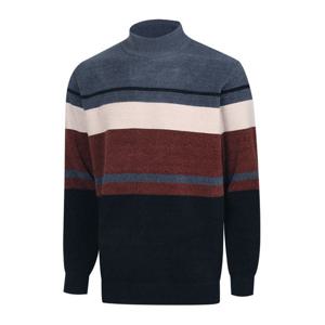 남성 겨울 융기모안감 반폴라 니트 LM-KN-07-그레이브라운