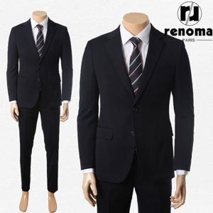 [익일출고+양말]FW 25년 가을신상 최고급 다크네이비 스판 정장 RRCISJ72AJD