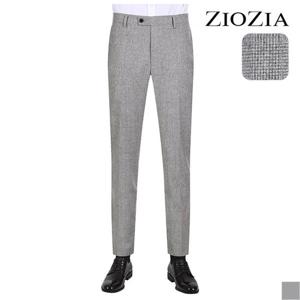 [지오지아]  블렌드 그레이 체크 정장팬츠 (AAB4SP1402)