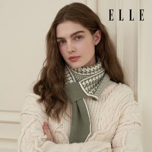 [엘르(스카프)][메세지카드+선물포장] 바네사끼움 머플러 SE34MX304