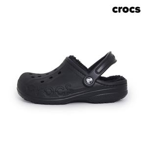 크록스 바야 슬리퍼 BAYA LINED CLOG (205969-060)