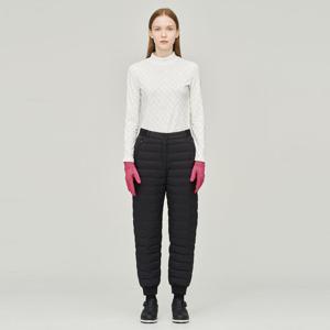 [링스] 여성 전판 다운 조거핏 팬츠 L21C4PT367_BK