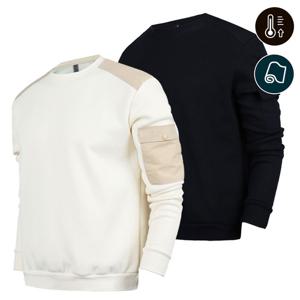 [노블진]남자맨투맨 티셔츠 기모 긴팔 라운드 빅사이즈