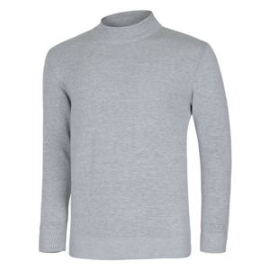 남성 심플베이직 반폴라 니트 SO-KN-Q009-그레이
