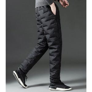 겨울 밴딩 남성 방한 패딩바지 URD157