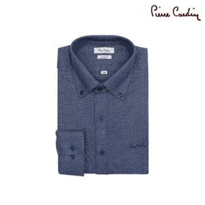 [피에르가르뎅] 투톤 잔패턴 슬림핏 드레스셔츠 PLDS4955