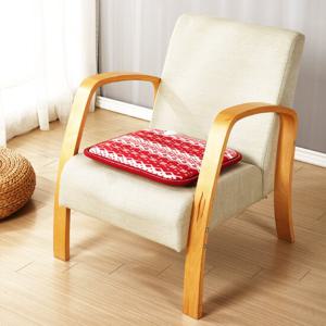 더안 극세사 전기방석 1인용 노르딕레드