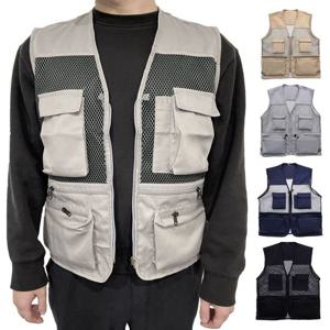 여름 다용도 매쉬 작업 조끼 LM0026