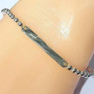 [블루케이] silver925 순은실버팔찌231208-01여성구슬