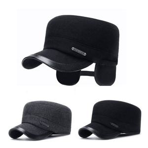 남성 스포츠 라벨 귀달이 방한모 URK218