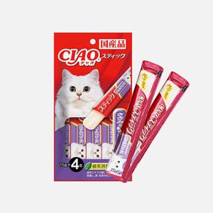 이나바 챠오스틱 닭가슴살&게 60g (TSC-124) 고양이 간식