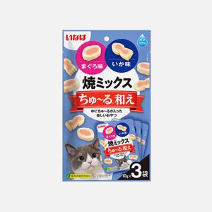 이나바 야끼믹스 츄르범벅 참치&오징어 30g (TSC-181) 고양이 간식