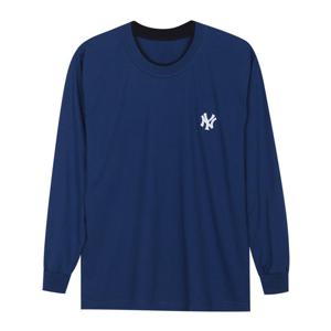 남성 데일리 레이어드 라운드넥 티셔츠 MB-TSA-Q069-블루