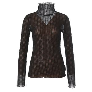 [에이비에프지]시스루 긴팔폴라티셔츠 APY5HK35G