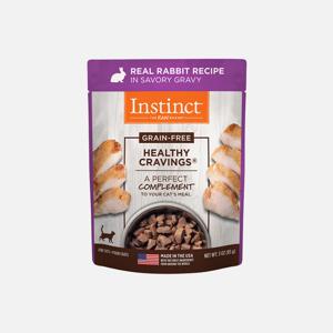 네이처스버라이어티 생식본능 토끼 캣 파우치 85g 고양이 간식 고양이 사료