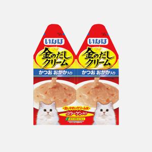 이나바 금빛육수 크림 가다랑어&가츠오부시 60g (IC-82) 고양이 간식