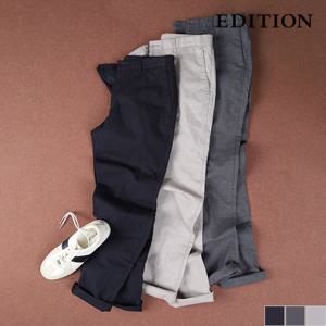 [에디션] 샴브레이 워싱 팬츠 (NEC1PP1902)