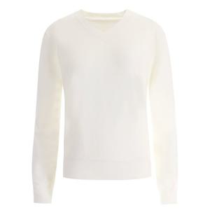 여성 울 V넥 간절기 모달 긴팔 니트 티셔츠 JG-WKN-1566-아이보