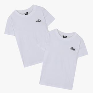 [인디고뱅크키즈]기본으로  이너로 활용하기 좋은 라운드 싱글 반팔티셔츠 2종 IKRT24A01