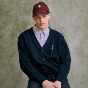 후아유 WHCKC4813U 공용 스티브 V넥 가디건