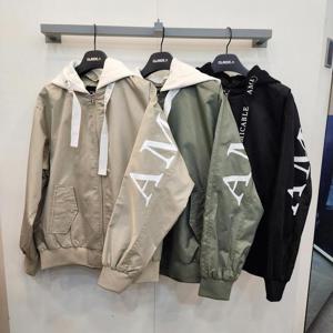 클라이드엔 FNCJP811F 여성 레터링 항공점퍼