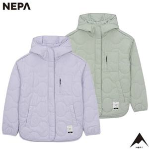 [네파][다운 패딩 깔깔이](7K20960) 여성 써모-퍼프 퀼팅 깔깔이 후디 패딩 자켓