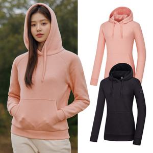 콜핑 여성 겨울 기모 후드 티셔츠