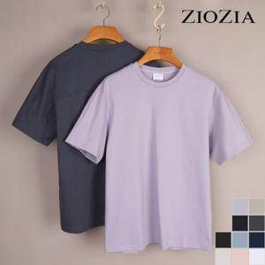 [지오지아] 스판 혼사 기본 반팔 티셔츠 (ABC2TR1101)