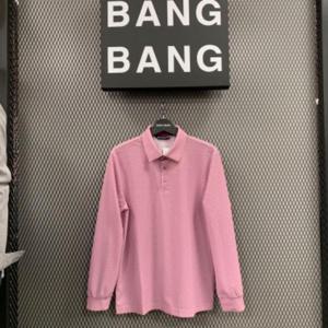 뱅뱅빅사이즈 HC04 봄여름남성쿨스판 카라긴팔티 BTK152