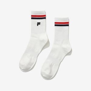 [휠라] 정상* 7,000원 스트라이프 중목양말(FS3SCG1350X_OWH)