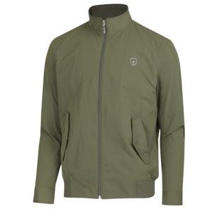 [파파브로]남성 간절기 하이넥 시보리 집업점퍼 AR-JUA-293-카키