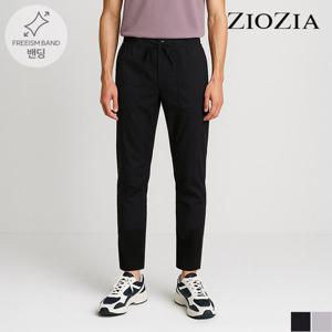 [지오지아] 하프밴딩 루즈핏 셋업 팬츠 (AAC2PP1606)