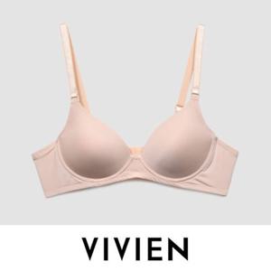 비비안데일리 베이직 노와이어 몰드 B컵 브라