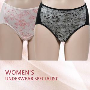 플라워 인견 노라인 맥시팬티 쾌적한착용감