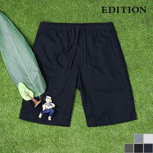 [에디션] 풀밴딩 데일리 린넨 하프 팬츠 I (NEC2PH1902)