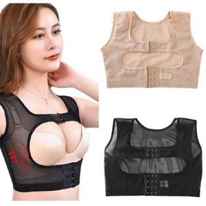 여자 이중 코르셋 숏탑 바스트업 서포터 이너 웨어