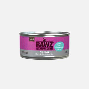 로우즈 캣 시니어캔 연어,참치&초록홍합 155g 고양이 주식캔 고양이 사료