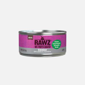 로우즈 캣 시니어캔 치킨,초록홍합&호박 155g 고양이 주식캔 고양이 사료