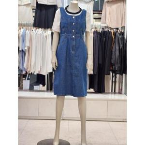 SOUP 세이브존07 여성 민소매 데님 원피스 OA4OPT4
