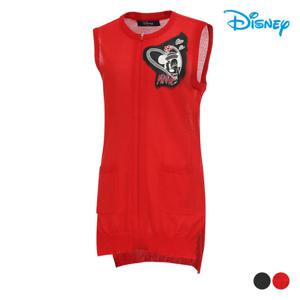 [디즈니골프]여성 니트집업베스트 DL1LKV007