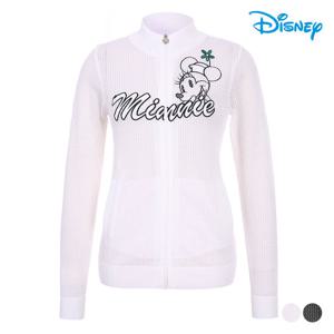 디즈니골프 여성 골프 매시 집업 가디건 DL1LKG008