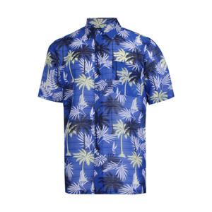 [파파브로]남성 시원한 하와이안 반팔셔츠 AR-SHH-15-블루