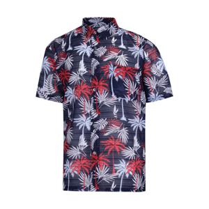 [파파브로]남성 시원한 하와이안 반팔셔츠 AR-SHH-14-네이비